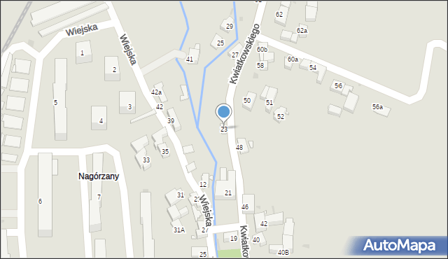 Nowa Ruda, Kwiatkowskiego Eugeniusza, 23, mapa Nowa Ruda