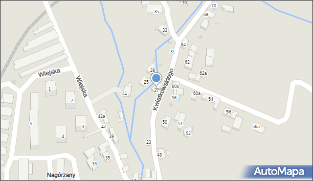 Nowa Ruda, Kwiatkowskiego Eugeniusza, 27, mapa Nowa Ruda