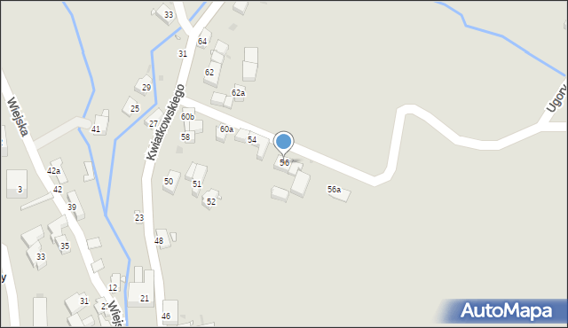 Nowa Ruda, Kwiatkowskiego Eugeniusza, 56, mapa Nowa Ruda