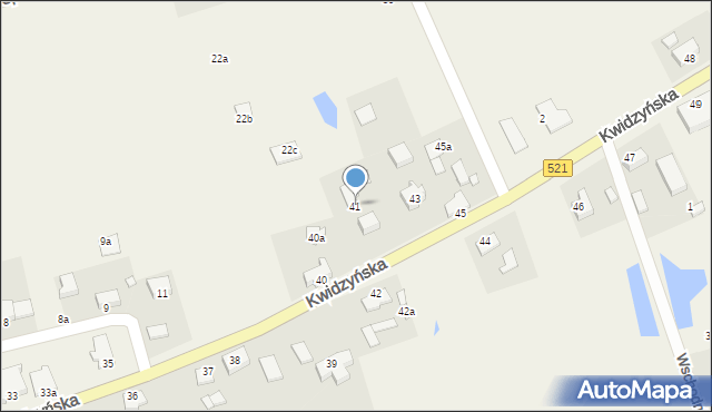 Rakowiec, Kwidzyńska, 41, mapa Rakowiec