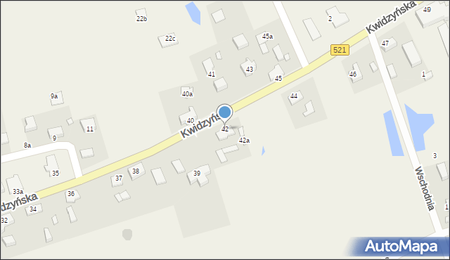 Rakowiec, Kwidzyńska, 42, mapa Rakowiec