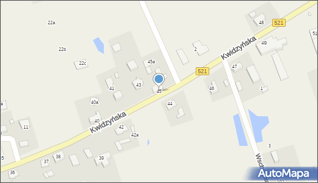 Rakowiec, Kwidzyńska, 45, mapa Rakowiec