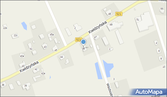 Rakowiec, Kwidzyńska, 46, mapa Rakowiec