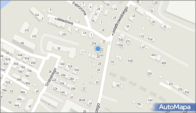 Rzeszów, Kwiatkowskiego Eugeniusza, 24, mapa Rzeszów