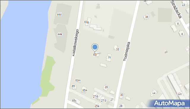 Rzeszów, Kwiatkowskiego Eugeniusza, 63i, mapa Rzeszów