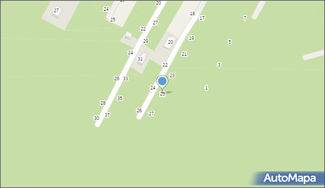 Smardzewice, Kwiatowa, 25, mapa Smardzewice