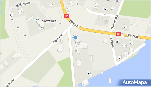 Soczewka, Kwiatkowskiego Pawła, ks., 1, mapa Soczewka