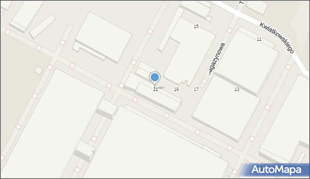 Starachowice, Kwiatkowskiego Eugeniusza, 21, mapa Starachowic
