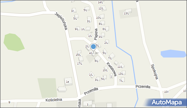 Sulistrowice, Kwiatowa, 4l, mapa Sulistrowice