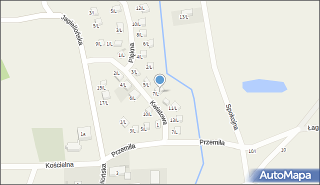 Sulistrowice, Kwiatowa, 7l, mapa Sulistrowice
