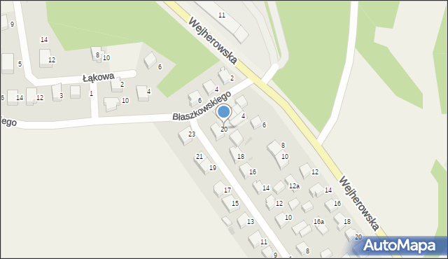 Szemud, Kwidzińskiego Emila, 20, mapa Szemud