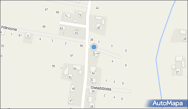 Wilków, Kwiatów Polnych, 2, mapa Wilków