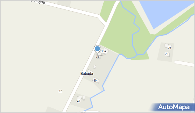 Witkowice, Kwiatowa, 35, mapa Witkowice