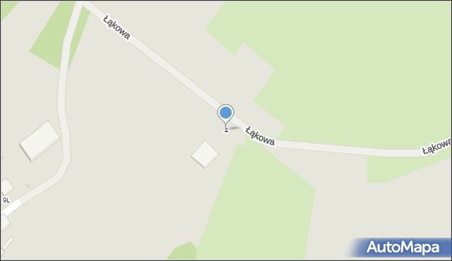 Braniewo, Łąkowa, 4, mapa Braniewo