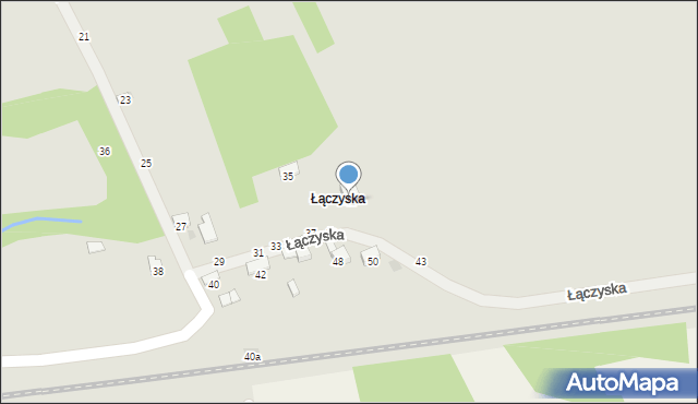 Brzesko, Łączyska, 41, mapa Brzesko