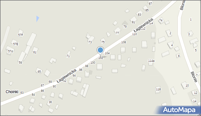 Busko-Zdrój, Łagiewnicka, 102, mapa Busko-Zdrój