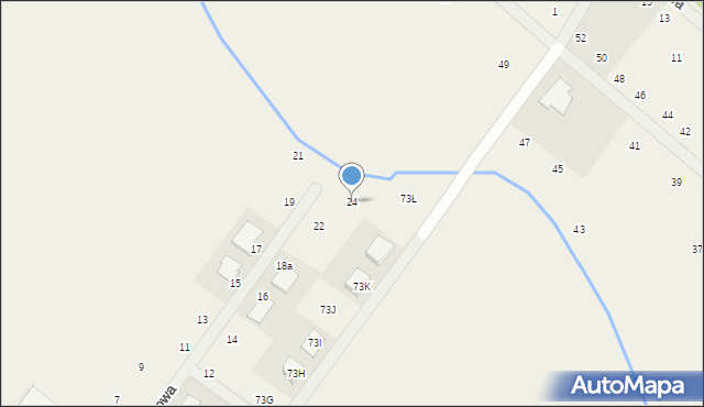 Daszewice, Łąkowa, 24, mapa Daszewice