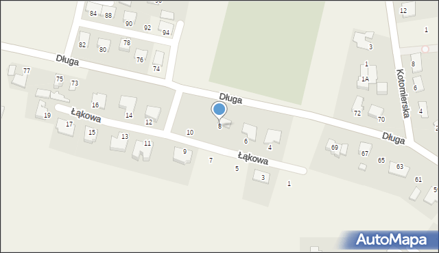 Dobrcz, Łąkowa, 32, mapa Dobrcz