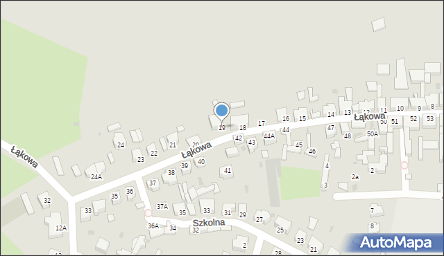 Drezdenko, Łąkowa, 19, mapa Drezdenko