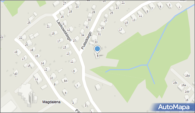 Gorlice, Laskowskiego Konstantego, 6, mapa Gorlic