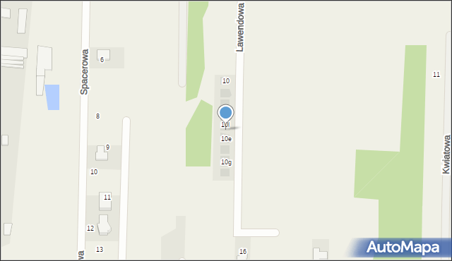 Jaskrów, Lawendowa, 10m, mapa Jaskrów