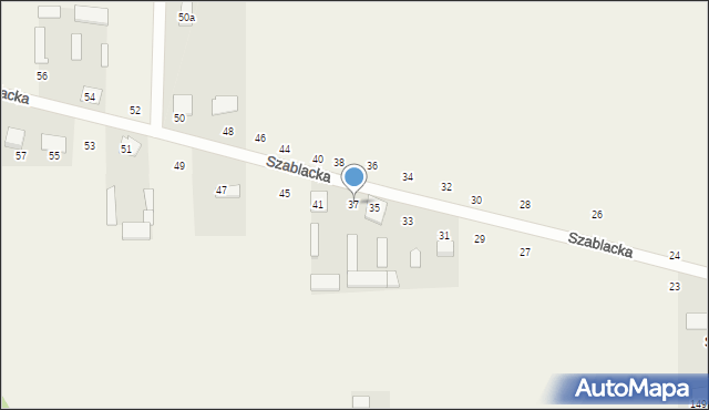 Jednaczewo, Łąkowa, 37, mapa Jednaczewo