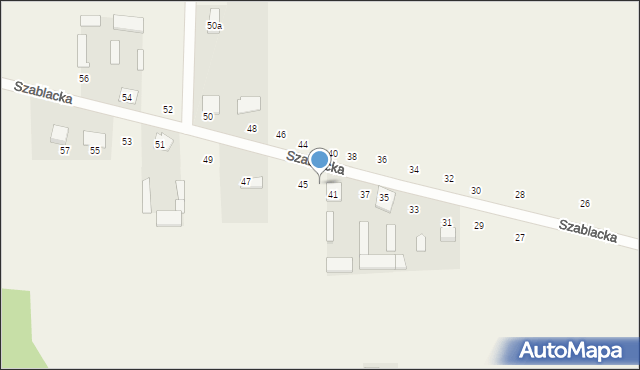 Jednaczewo, Łąkowa, 43, mapa Jednaczewo