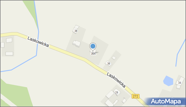 Jeżewo, Laskowicka, 36A, mapa Jeżewo