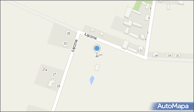 Kalinko, Łączna, 44, mapa Kalinko