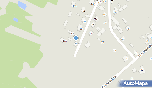 Kolno, Łabno Duże, 60, mapa Kolno