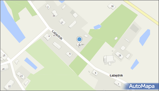 Łabędnik, Łabędnik, 28, mapa Łabędnik