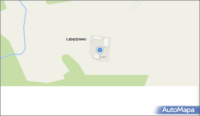 Łabędziewo, Łabędziewo, 2, mapa Łabędziewo