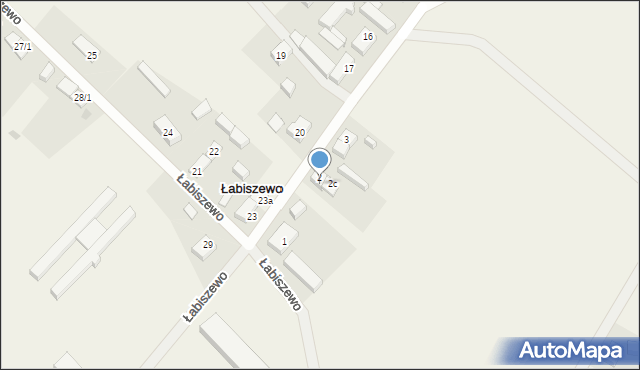 Łabiszewo, Łabiszewo, 2a, mapa Łabiszewo