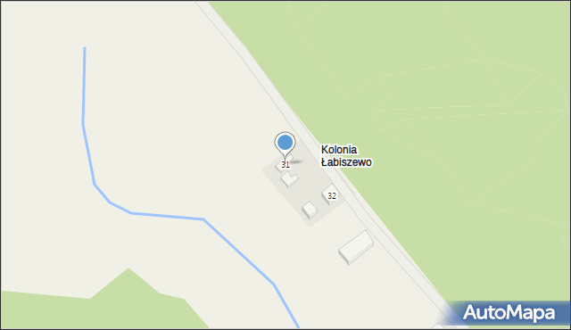 Łabiszewo, Łabiszewo, 31, mapa Łabiszewo