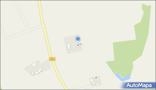 Łabiszyn-Wieś, Łabiszyn-Wieś, 1b, mapa Łabiszyn-Wieś
