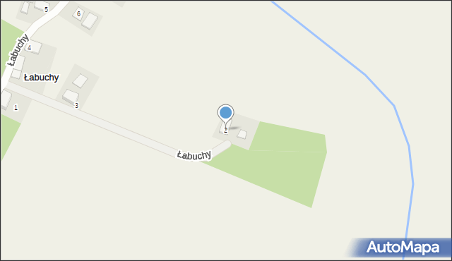 Łabuchy, Łabuchy, 2, mapa Łabuchy