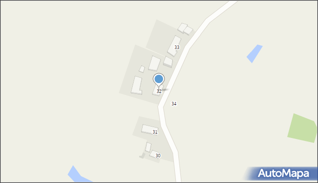 Łabuchy, Łabuchy, 32, mapa Łabuchy