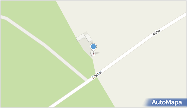 Łacha, Łacha, 1, mapa Łacha