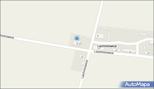 Lachmirowice, Lachmirowice, 7, mapa Lachmirowice