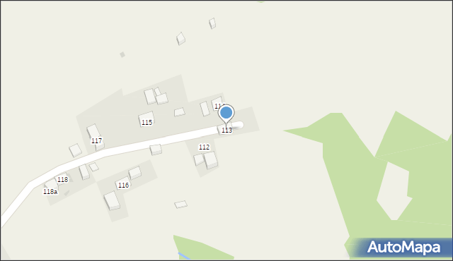 Lachowice, Lachowice, 113, mapa Lachowice