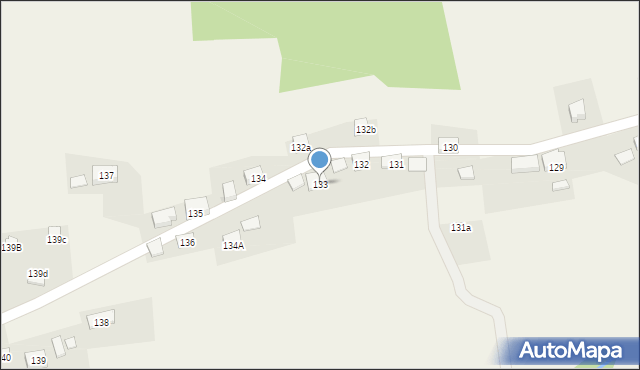 Lachowice, Lachowice, 133, mapa Lachowice