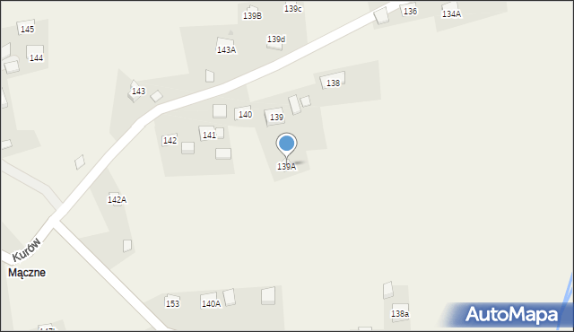 Lachowice, Lachowice, 139A, mapa Lachowice