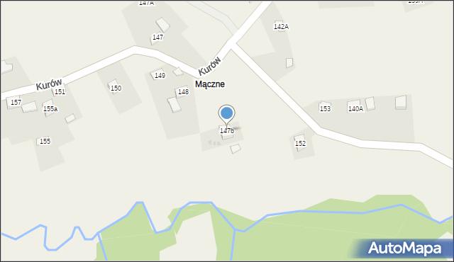 Lachowice, Lachowice, 147b, mapa Lachowice