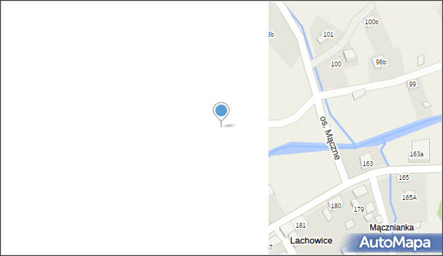 Lachowice, Lachowice, 198, mapa Lachowice
