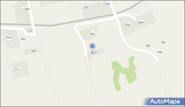 Lachowice, Lachowice, 60, mapa Lachowice