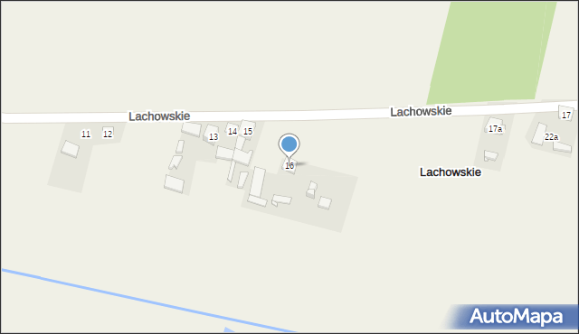 Lachowskie, Lachowskie, 16, mapa Lachowskie