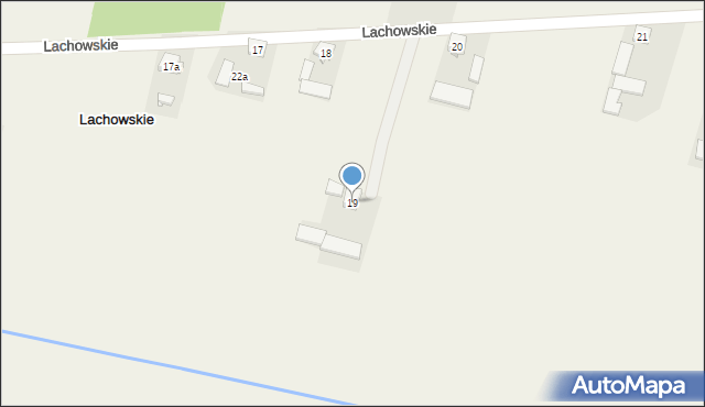 Lachowskie, Lachowskie, 19, mapa Lachowskie