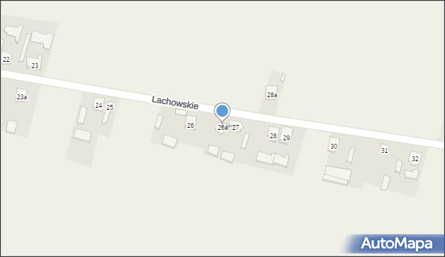 Lachowskie, Lachowskie, 27b, mapa Lachowskie