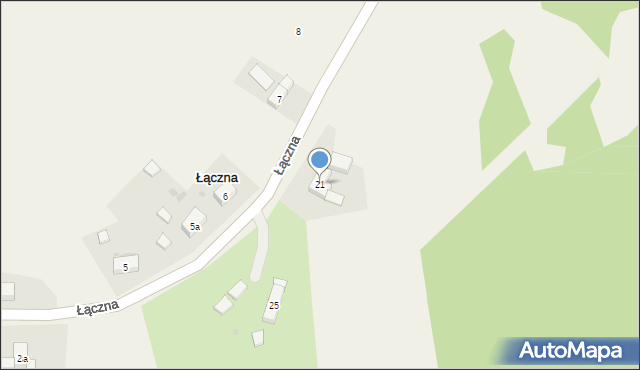 Łączna, Łączna, 21, mapa Łączna