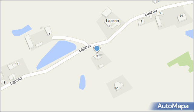 Łączno, Łączno, 6, mapa Łączno